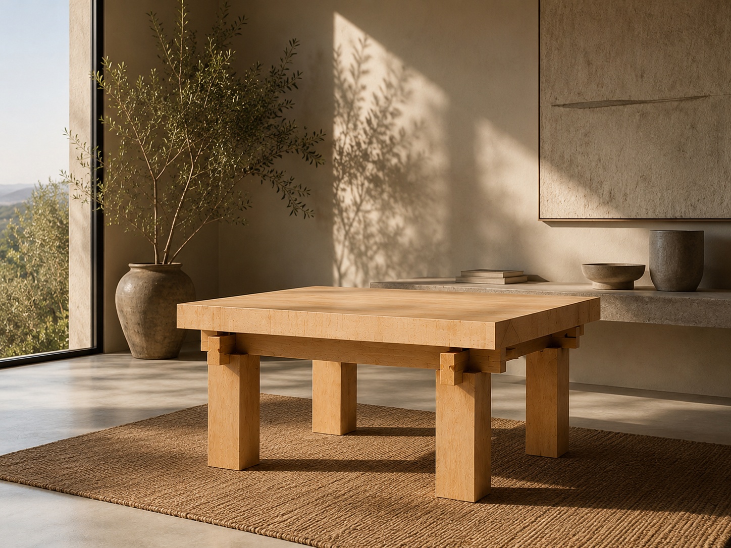 Collection Traverse — table basse en situation